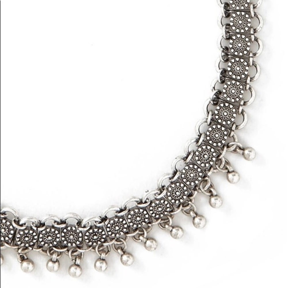 Silver Bohemian Gypsy Bell Necklace - Picture 3 of 4
